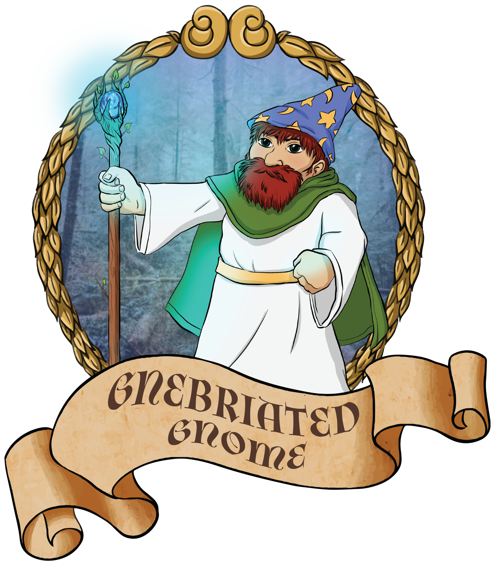 White Wizard Rum Unaged Logo